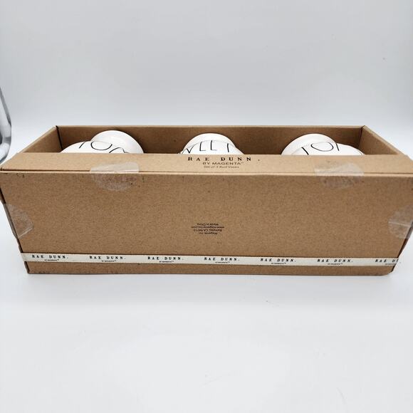 Rae Dunn Halloween Bud Vases 3 Piece Set Tomb Sweet Tomb Ivory Spooky Decor - Picture 8 of 9